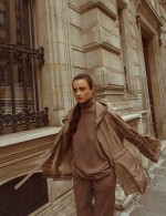 Короткая куртка с кулиской на талии фото 4