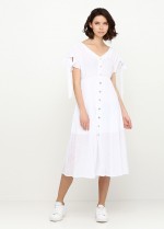 Сукня-сарафан із бантом на плечі 2327 фото 0