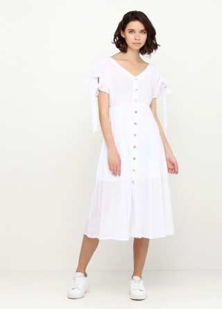 Сукня-сарафан із бантом на плечі 23272327 купить