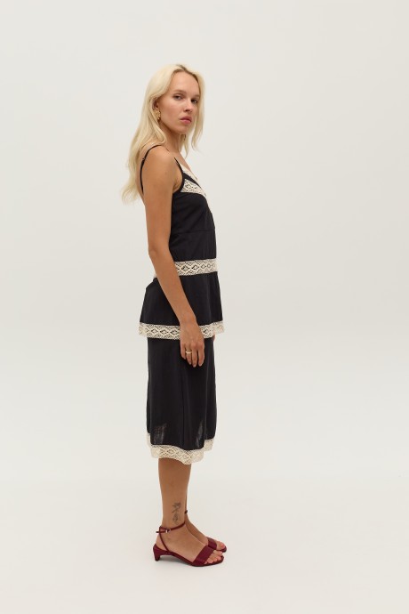 Чорний сарафан 38333833 купить