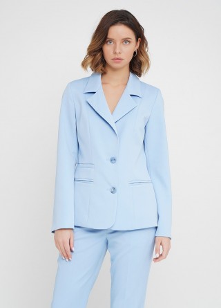 Голубой жакет2616 купить