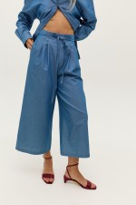 Джинсові кюлоти 3976 фото 4