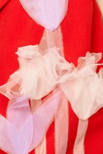 Красное платье-жилет фото 3