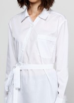 Сорочка з діагональною планкою 2324 фото 1