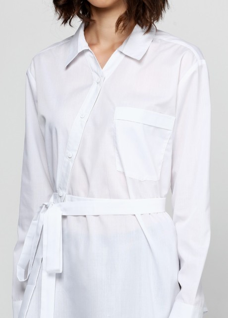 Сорочка з діагональною планкою 23242324 купить
