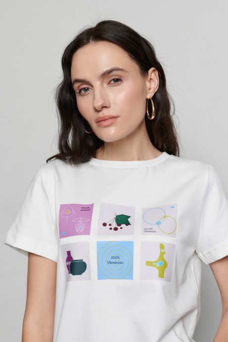 Молочна футболка 37353735 купить