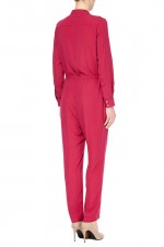 Розовый рубашечный комбинезон фото 1