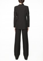 Удлиненный двубортный жакет фото 1