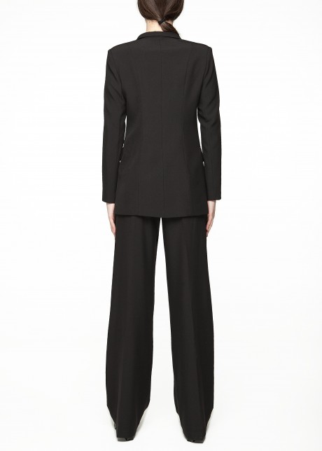 Удлиненный двубортный жакет1807 купить