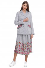 Спідниця з купоном по низу фото 1