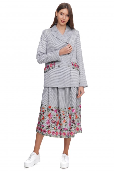 Спідниця з купоном по низу2943 купить