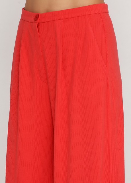 Коралловые брюки в пол2549 купить