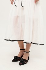 Біла сукня максі 3939 фото 6