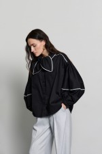 Чорна блуза 3765 фото 0