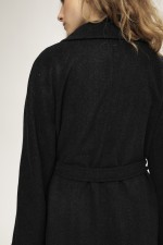 Сіре пальто 3888 фото 6