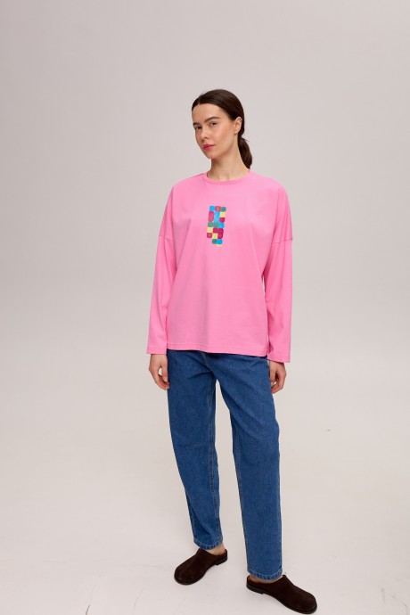 Рожевий лонгслів 39743974 купить