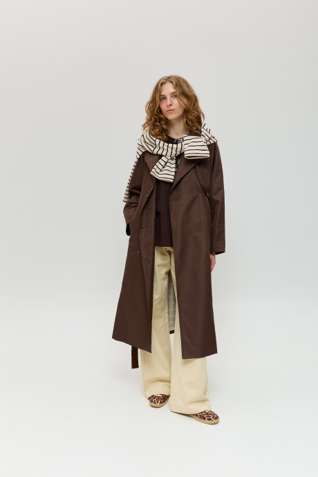 Коричневий плащ 40304030 купить