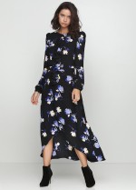 Платье c цветочным принтом фото 0