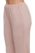 Розовые ангоровые штаны на манжете фото 1