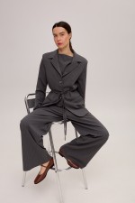 Сірий жакет 3963 фото 12