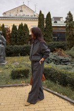 Сірі штані максі 4044 фото 3