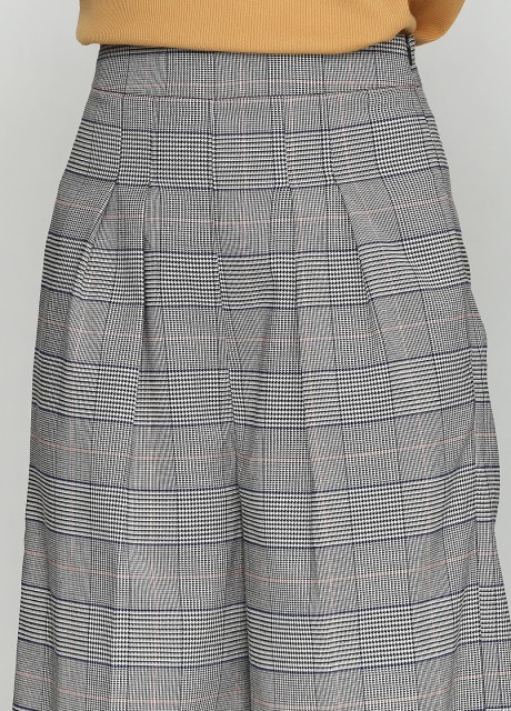 Широкие укороченные брюки2414 купить