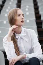 Бавовняна сорочка із зав'язкою 1993 фото 1