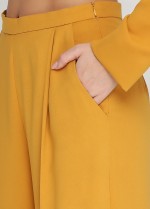 Широкі жовті штани фото 2