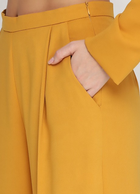 Широкі жовті штани2557 купить