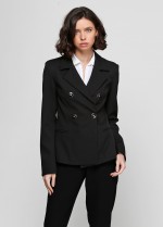 Черный жакет фото 2