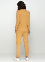 Горчичные брюки фото 2