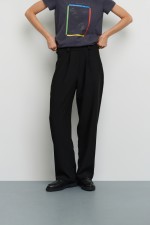 Чорні завужені брюки 3675 фото 1