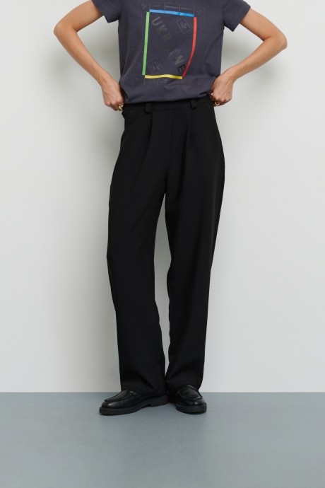 Чорні завужені брюки 36753675 купить