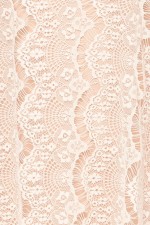 Платье-сарафан с розовым кружевом фото 3