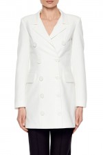 Белое платье-пиджак фото 2