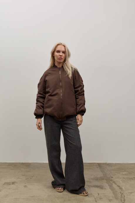 Коричневий бомбер 40704070 купить