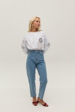 Блакитні джинси мом 3999 фото 0