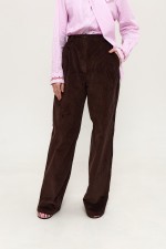 Вельветові коричневі брюки 3949 фото 2