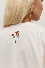 Біла футболка 3984 фото 8