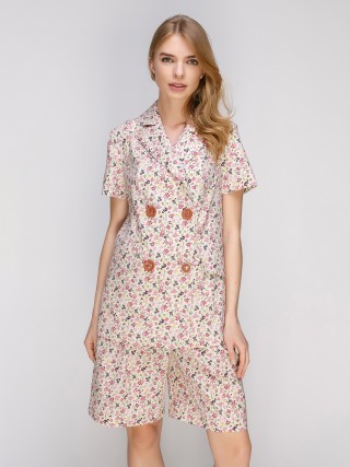 Жакет у квітку2658 купить