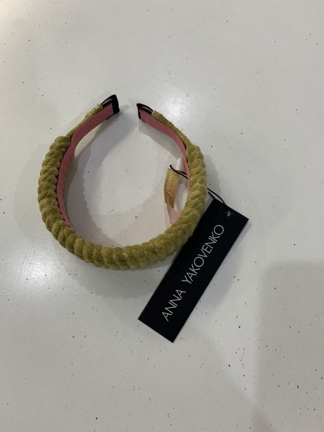 Обідок зелений для волосся2954 купить