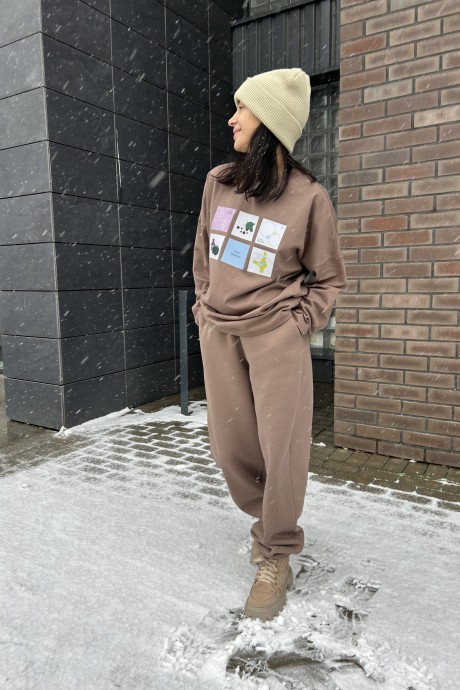 Коричневі штані 37323732 купить