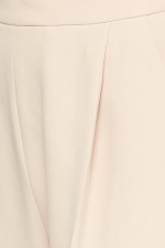 Бежевые макси-брюки фото 3