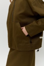 Зелений анорак 4021 фото 7