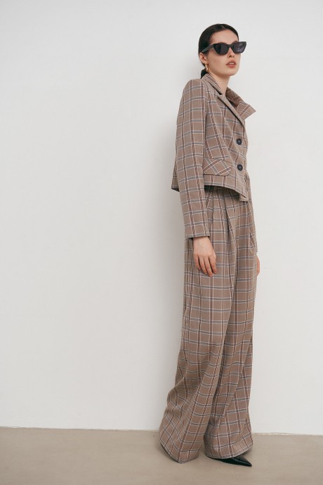 Жакет у клітику 36783678 купить