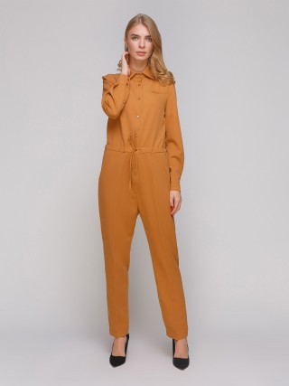 Комбінезон сорочкового типу з костюмної тканини2871 купить