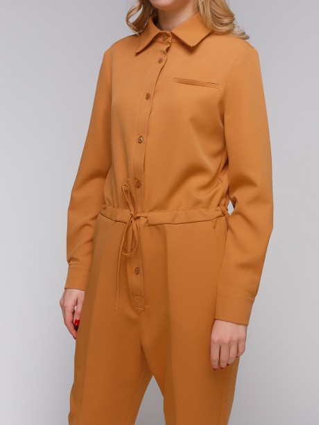 Комбінезон сорочкового типу з костюмної тканини2871 купить