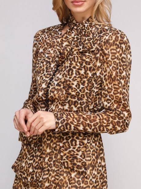 Сукня з леопардовим принтом2845 купить