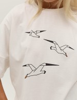 Біла футболка 3977 фото 3