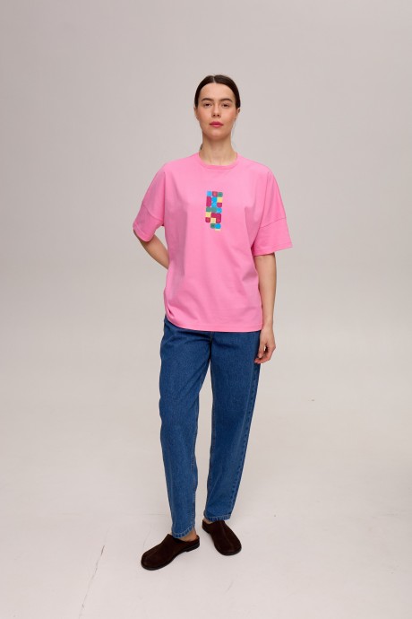 Рожева футболка 39733973 купить